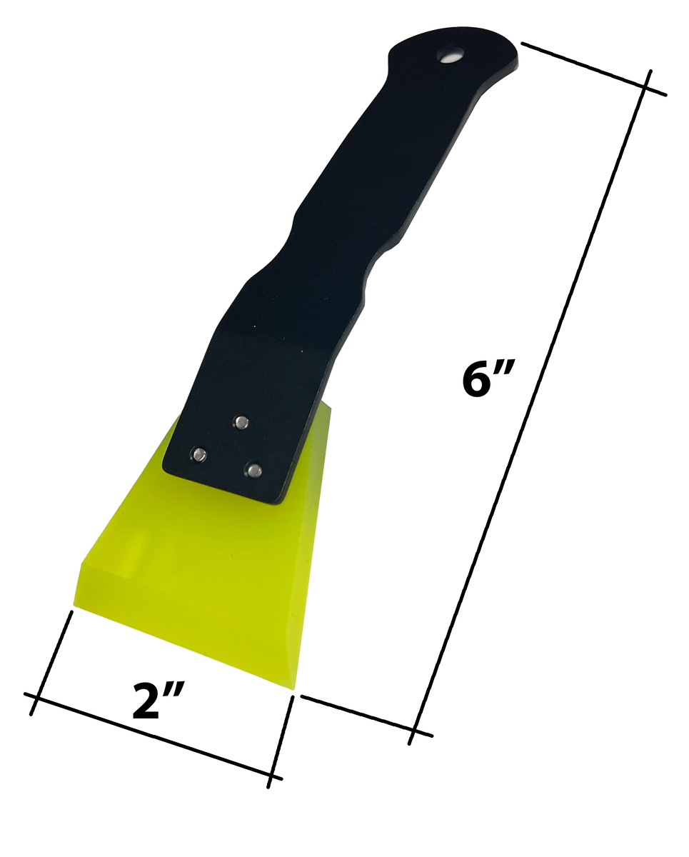 Mini Squeegee with metal Handle – Strictly Wrap Tools