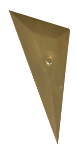 Gold Triangular Hard Squeegee