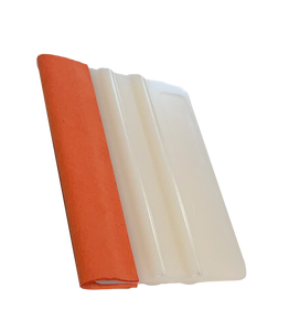 Teflon Squeegee with Suede Edge